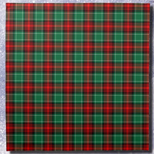 Red Green Holiday Plaid Napkin
