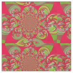 Red Green pattern design vector seamless fabric