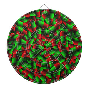 red green pills drugs dart board