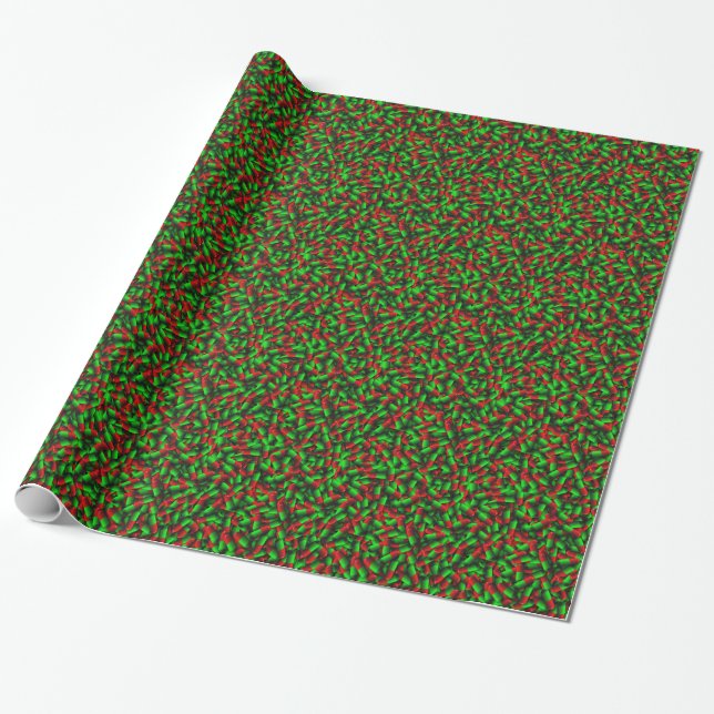 red green pills drugs wrapping paper (Unrolled)