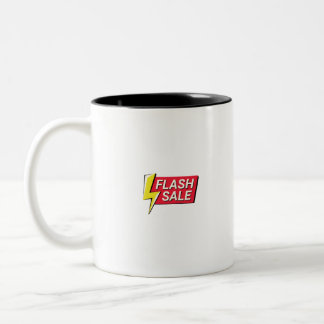 Red Green Pink White Blue Cute and Playful Hand-dr Two-Tone Coffee Mug