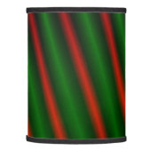 Red & Green Stripes/Lines Lamp Shade (Left)