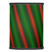 Red & Green Stripes/Lines Lamp Shade (Right)