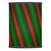Red & Green Stripes/Lines Lamp Shade (Front)