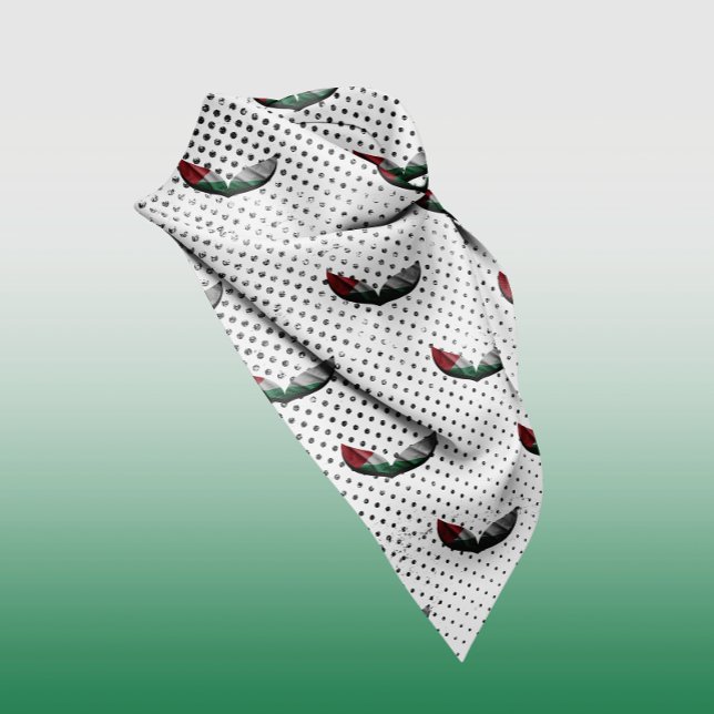 Red Green White Black 22'' x 22'' Bandana (Creator Uploaded)
