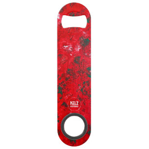 Red Green White Stainless Steel Bottle Opener