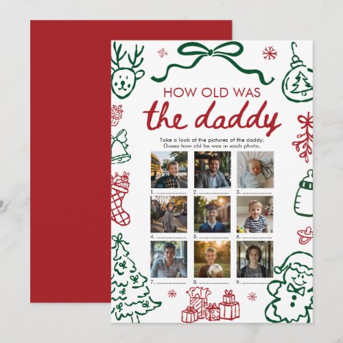 Red Green Winter Christmas How Old Was The Daddy Invitation