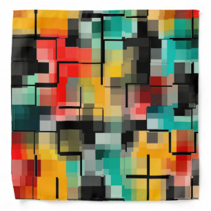 Red Green Yellow Black Bandana