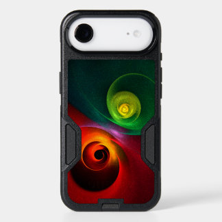 Red Green Yin Yang Modern Abstract Art Pattern #20 iPhone 17 Air Case