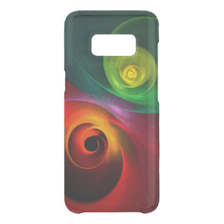 Red Green Yin Yang Modern Abstract Art Pattern #20 Uncommon Samsung Galaxy S8 Case