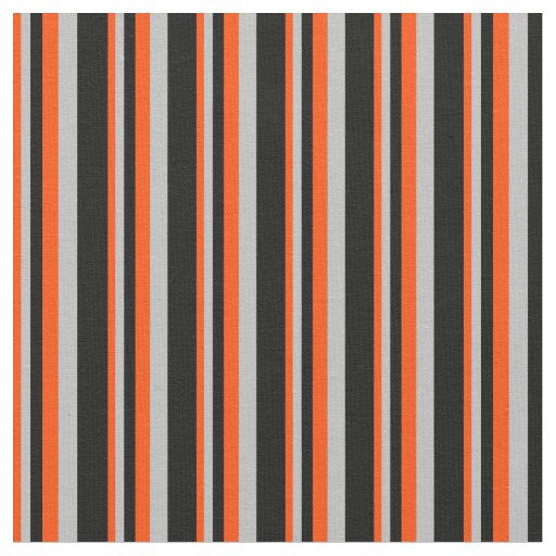 Red, Grey, and Black Colored Stripes Fabric