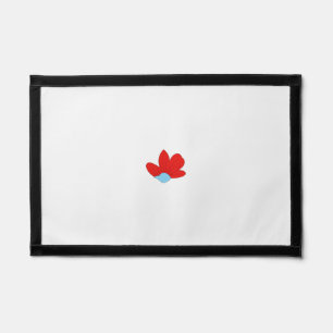 red, grey, blue color clip art pennant