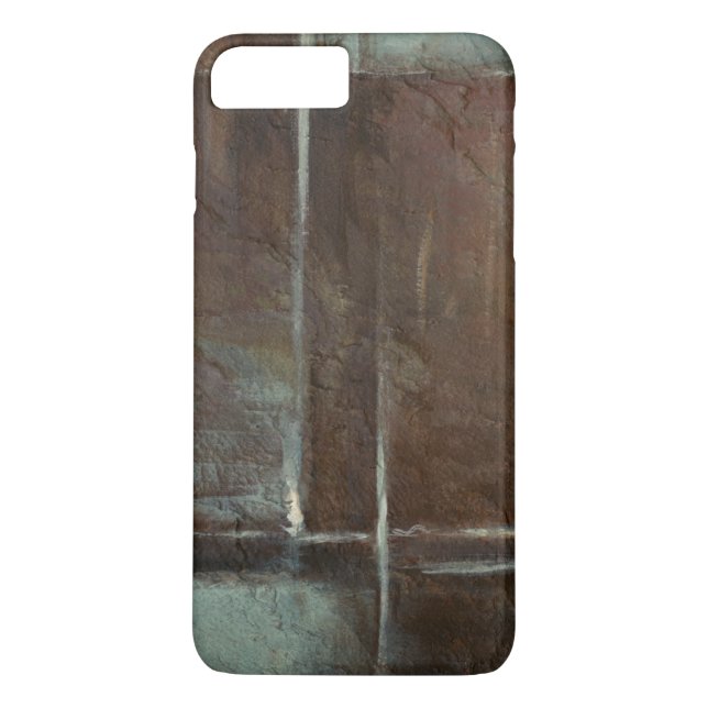 Red & Grey Brick Wall Case-Mate iPhone Case (Back)