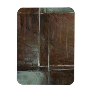 Red & Grey Brick Wall Magnet