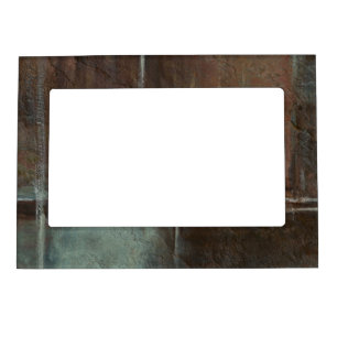 Red & Grey Brick Wall Magnetic Frame