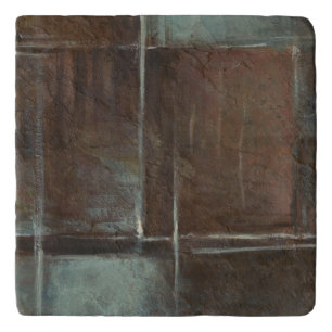 Red & Grey Brick Wall Trivet