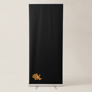 red, grey, orange Vertical Retractable Banner
