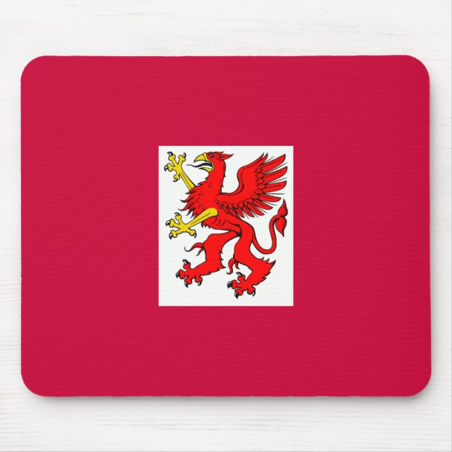 Red Griffin Mouse Pad (Front)