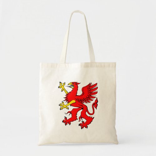 Red Griffin Tote Bag