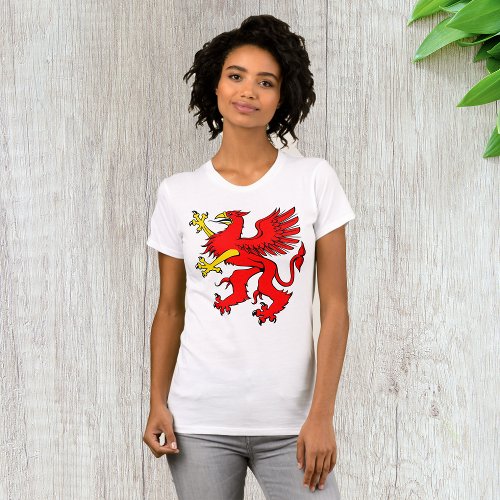 Red Griffin Women T_Shirt