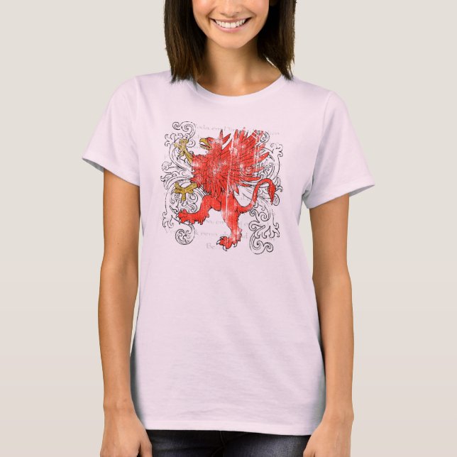 Red Griffin Women's Light Shirt (Front)