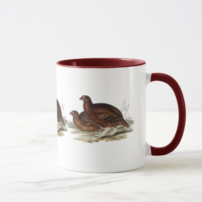 Red Grouse Mug (Right)