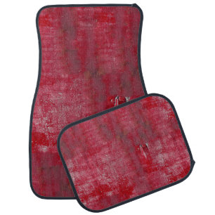 Red grunge textureabstract,ancient,art,background, car floor mat