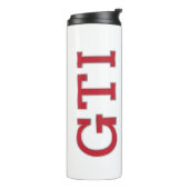 Red GTI badge Thermal Tumbler (Rotated Left)