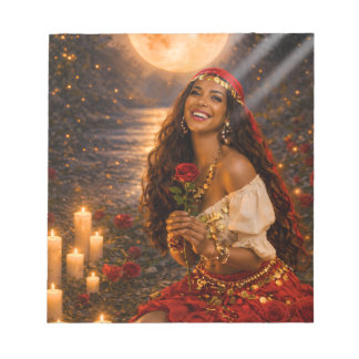 red gypsy  notepad
