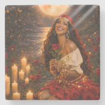 red gypsy trivet 
