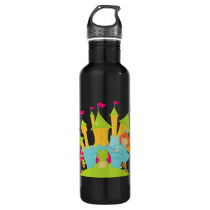 Red Hair Fairy Princess Water Bottle