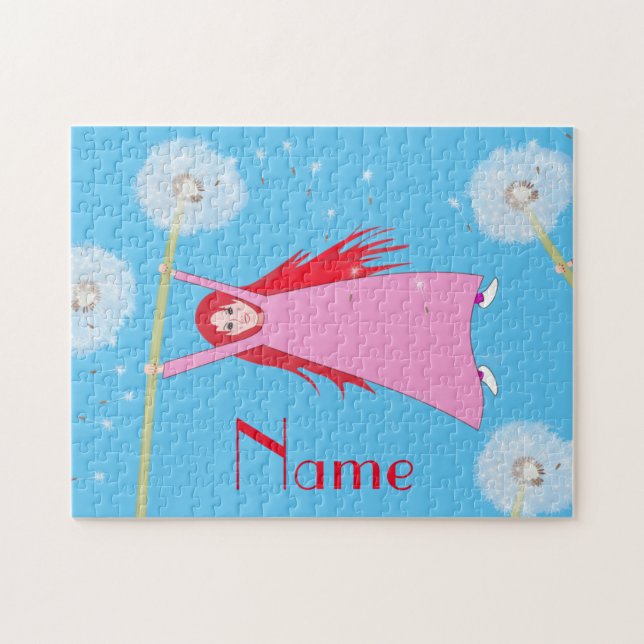Red-haired Dandelion Girl Thunder_Cove  Jigsaw Puzzle (Horizontal)