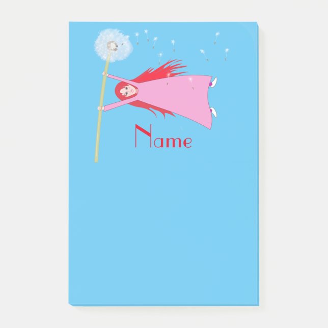 Red-haired Dandelion Girl Thunder_Cove  Post-it Notes (Front)