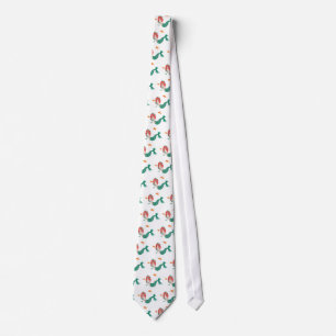 Red Haired Mermaid 2 Tie