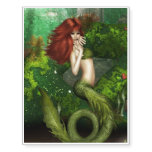 Red Haired Mermaid Temporary Tattoos