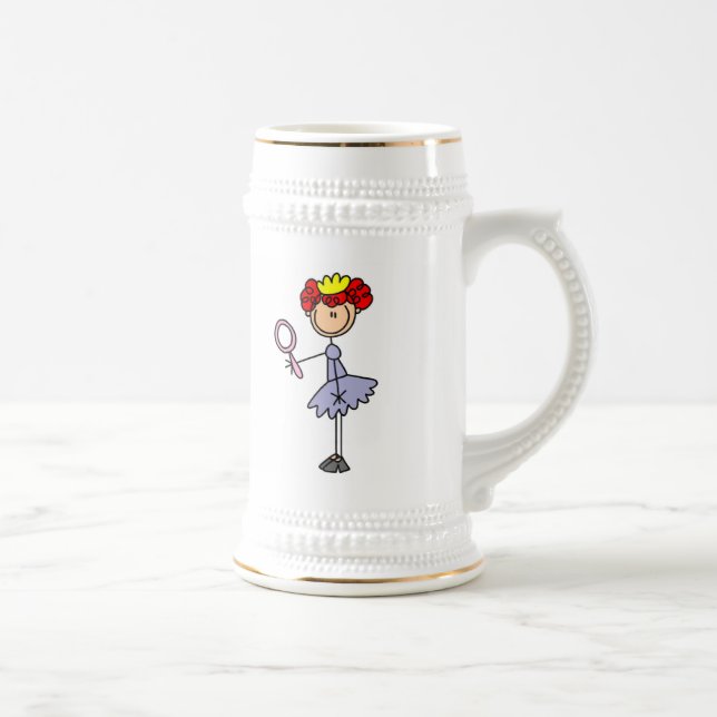 Red Haired Princess Beer Stein (Right)