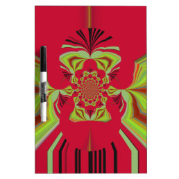 Red Hakuna Matata pattern Dry-Erase Board