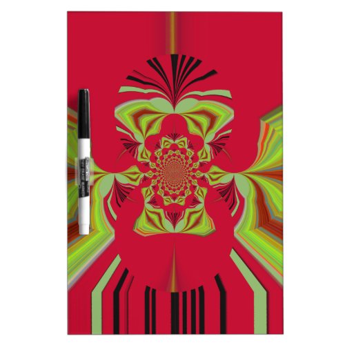 Red Hakuna Matata pattern Dry_Erase Board