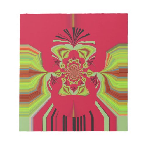 Red Hakuna Matata pattern Notepad