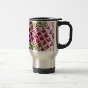 Red Hakuna Matata Style Travel Mug