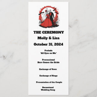 Red Halloween Program
