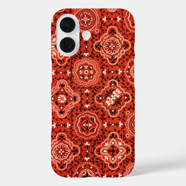 Red Handkerchief Case-Mate iPhone Case (Back)