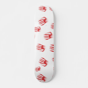 Red Hands Skateboard Deck