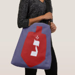 Red Hanukkah Dreidel w. Hebrew Letters Nun & Shin Crossbody Bag<br><div class="desc">Red on purple dreidel with the Hebrew letter nun on one side and shin on the other for the celebrations of the Jewish holiday of Hanukkah. Traditionally, during the holiday of Chanukah, children (and often adults) play a safe-hazard game with a dreidel (or sevivon in modern Hebrew). On the four...</div>