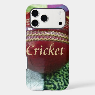 Red Hard Ball Glory Cricket Designer Phone Case Te