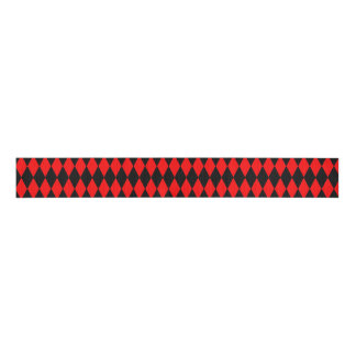 RED HARLEQUIN Ribbon