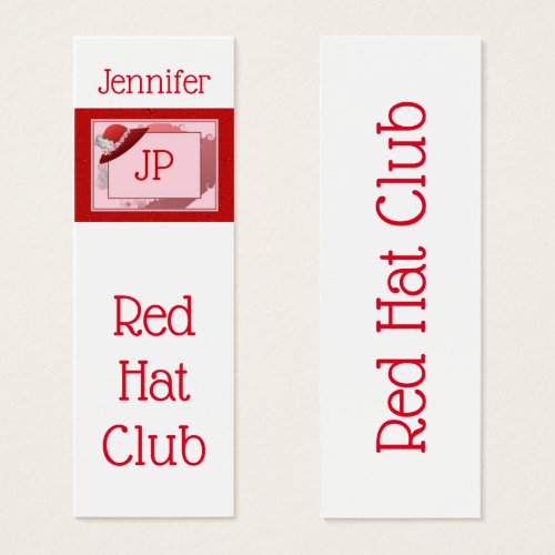 Red Hat Bookmark Business Card