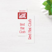 Red Hat Bookmark Business Card (Desk)