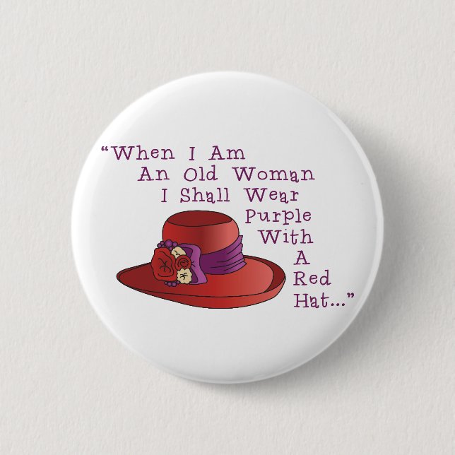 Red Hat Button (Front)