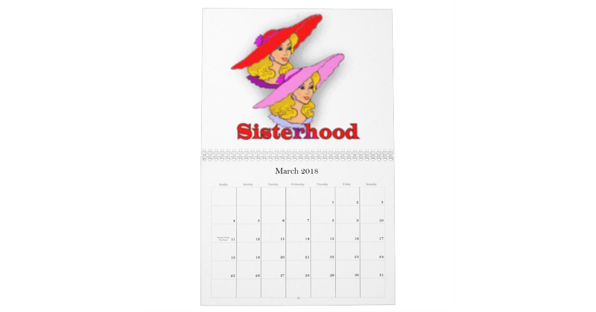 RED HAT CALENDAR Zazzle